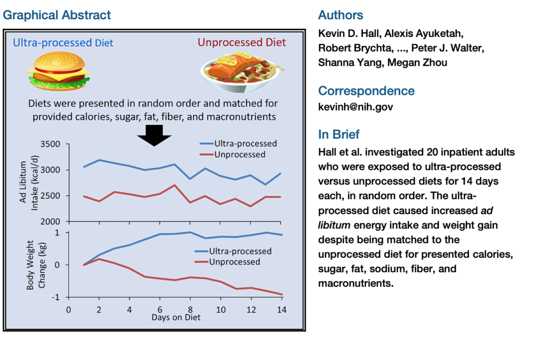 Review of Processed Food Study by Kevin Hall